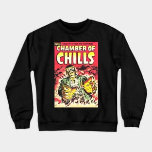 Flaming Robot Comic Cover Crewneck Sweatshirt